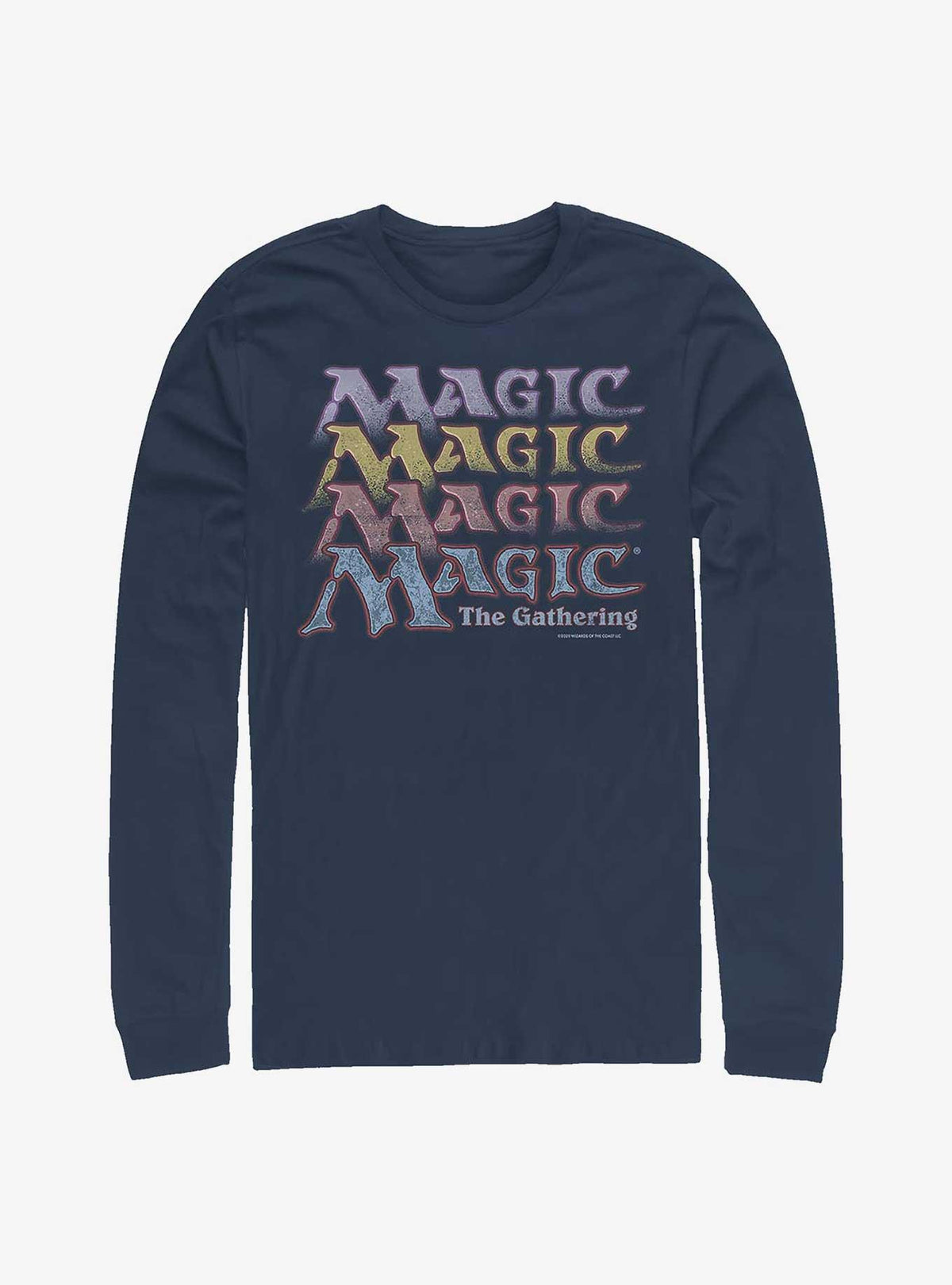 Magic The Gathering Retro Stack Long-Sleeve T-Shirt