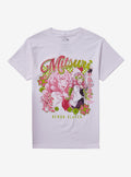 anime swordsman Kimetsu No Yaiba Mitsuri Clovers Girls T-Shirt