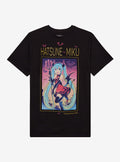 Hatsune Miku Devil Costume Metallic Details T-Shirt By Choccy