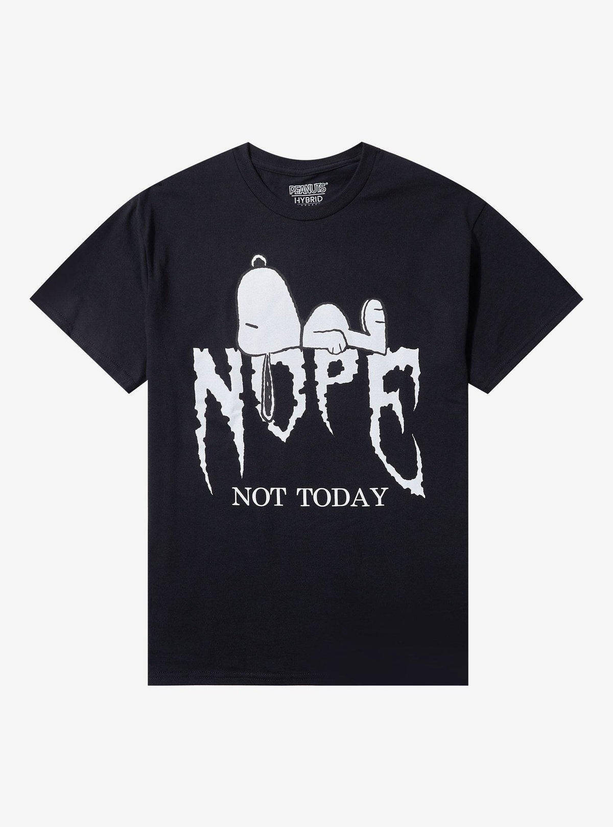 Peanuts Snoopy Nope Not Today T-Shirt