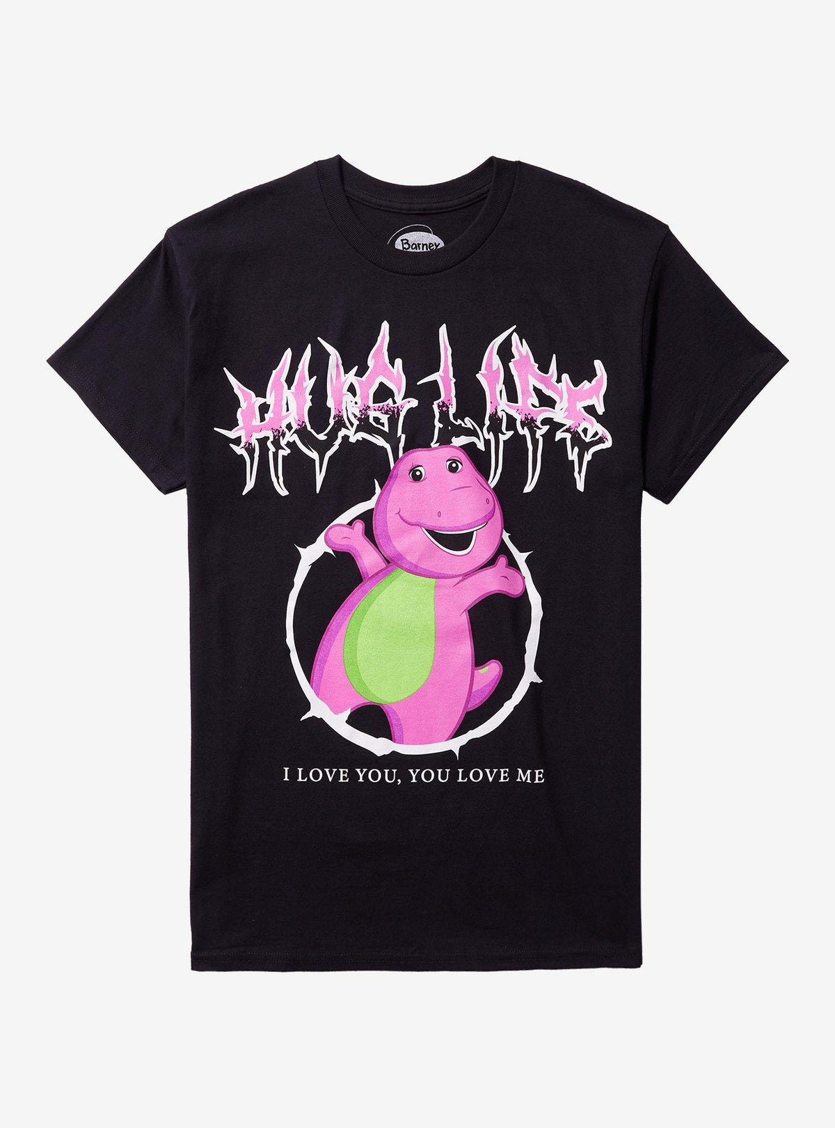 Barney Hug Life Metal T-Shirt