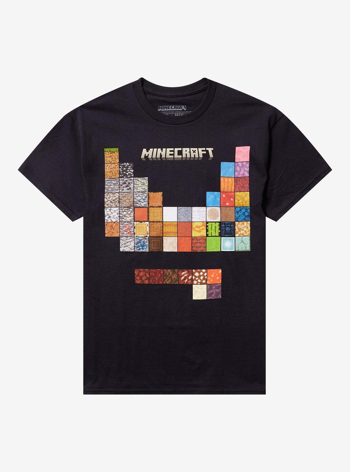 block building gamer Table Of Elements T-Shirt