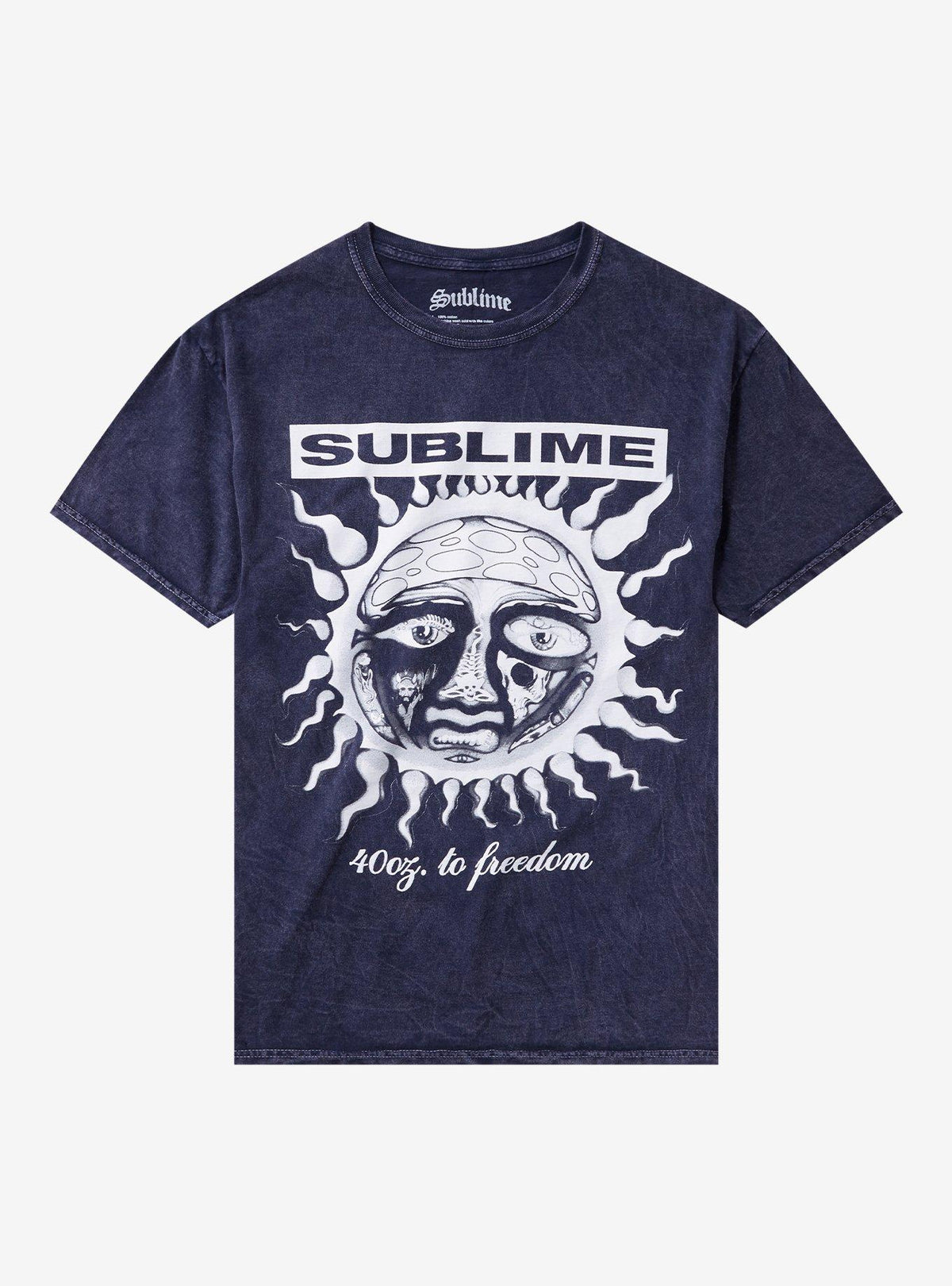 Sublime Sun 40 Oz To Freedom Mineral Wash T-Shirt