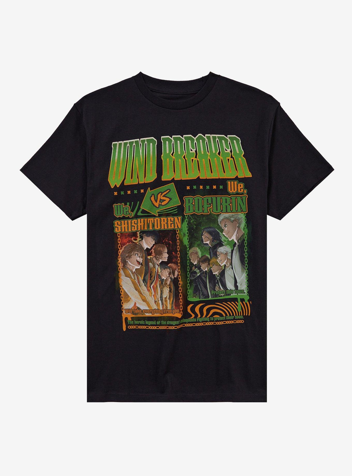 Wind Breaker Shishitoren VS Bofurin T-Shirt