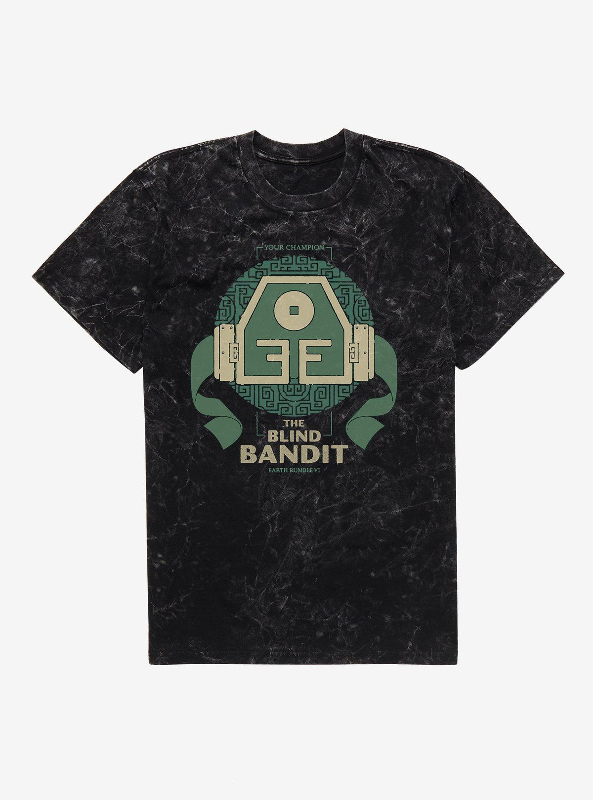 Avatar The Last Airbender Blind Bandit Mineral Wash T-Shirt