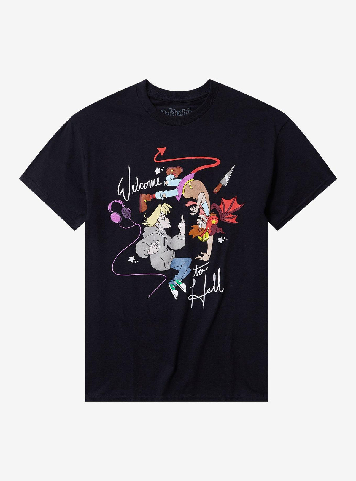 Welcome To Hell Jonathan Sock T-Shirt