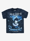 dark mystery anime Ryuk Mineral Wash Girls T-Shirt