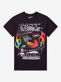 Hot Wheels Rainbow Race Car Girls T-Shirt