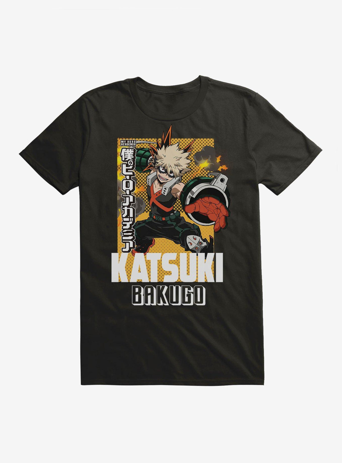 hero anime Katsuki Bakugo Hero Extra Soft T-Shirt