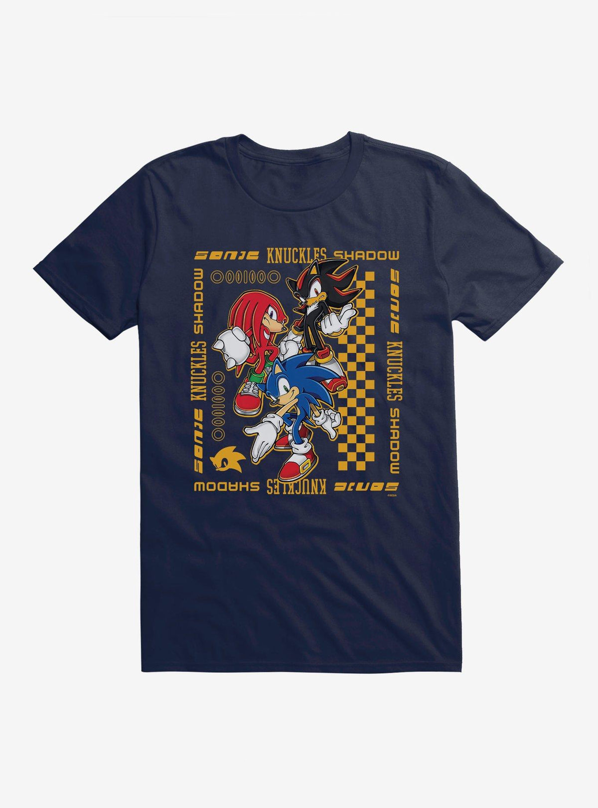 speedy hedgehog Retro Group Extra Soft T-Shirt