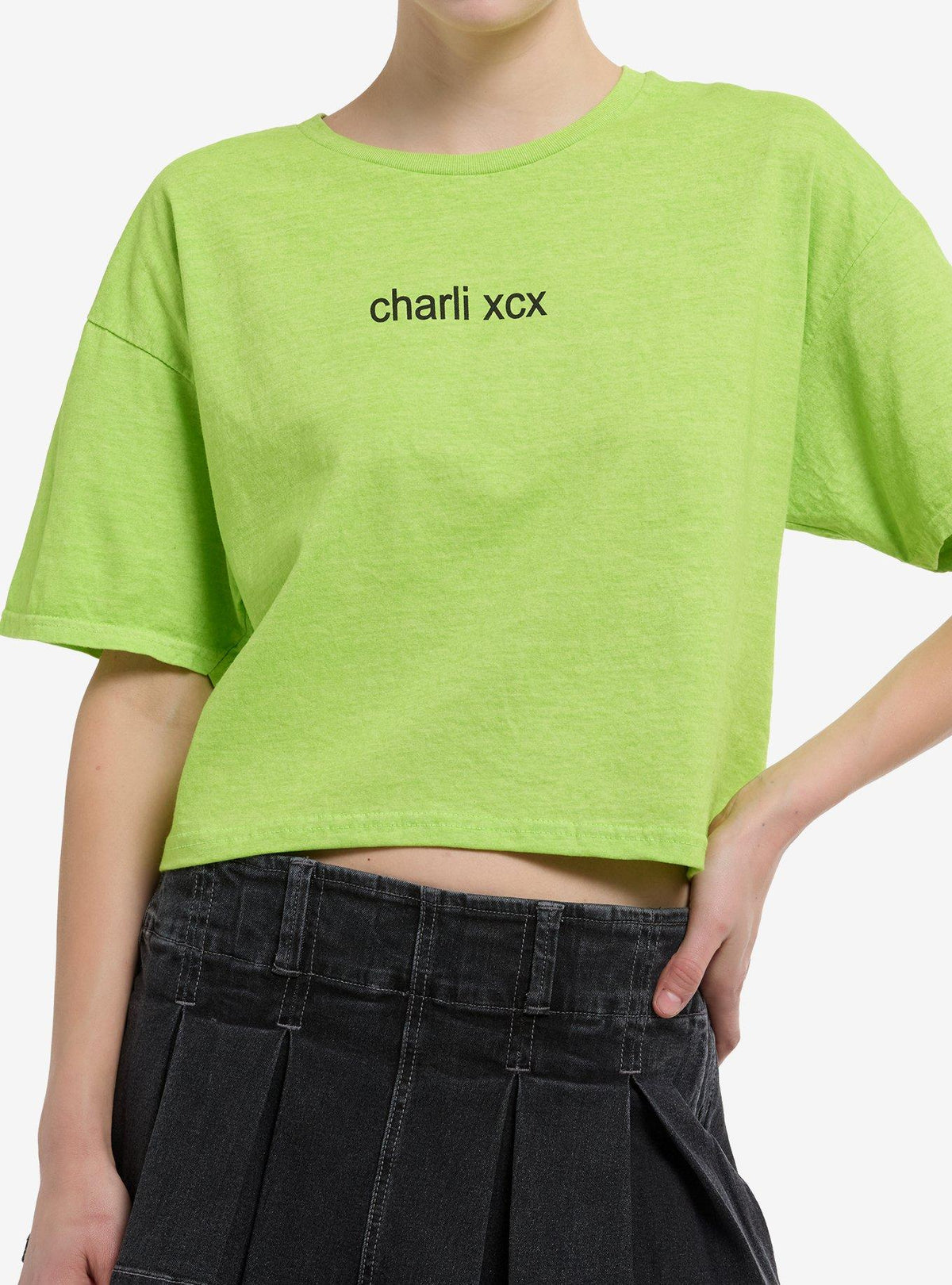 Charli XCX Spring Breakers Crop Girls T-Shirt