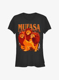 The Lion King Retro Mufasa Girls T-Shirt