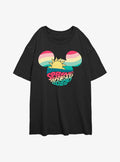Mickey Mouse Retro Spring Break 2025 Girls Oversized T-Shirt