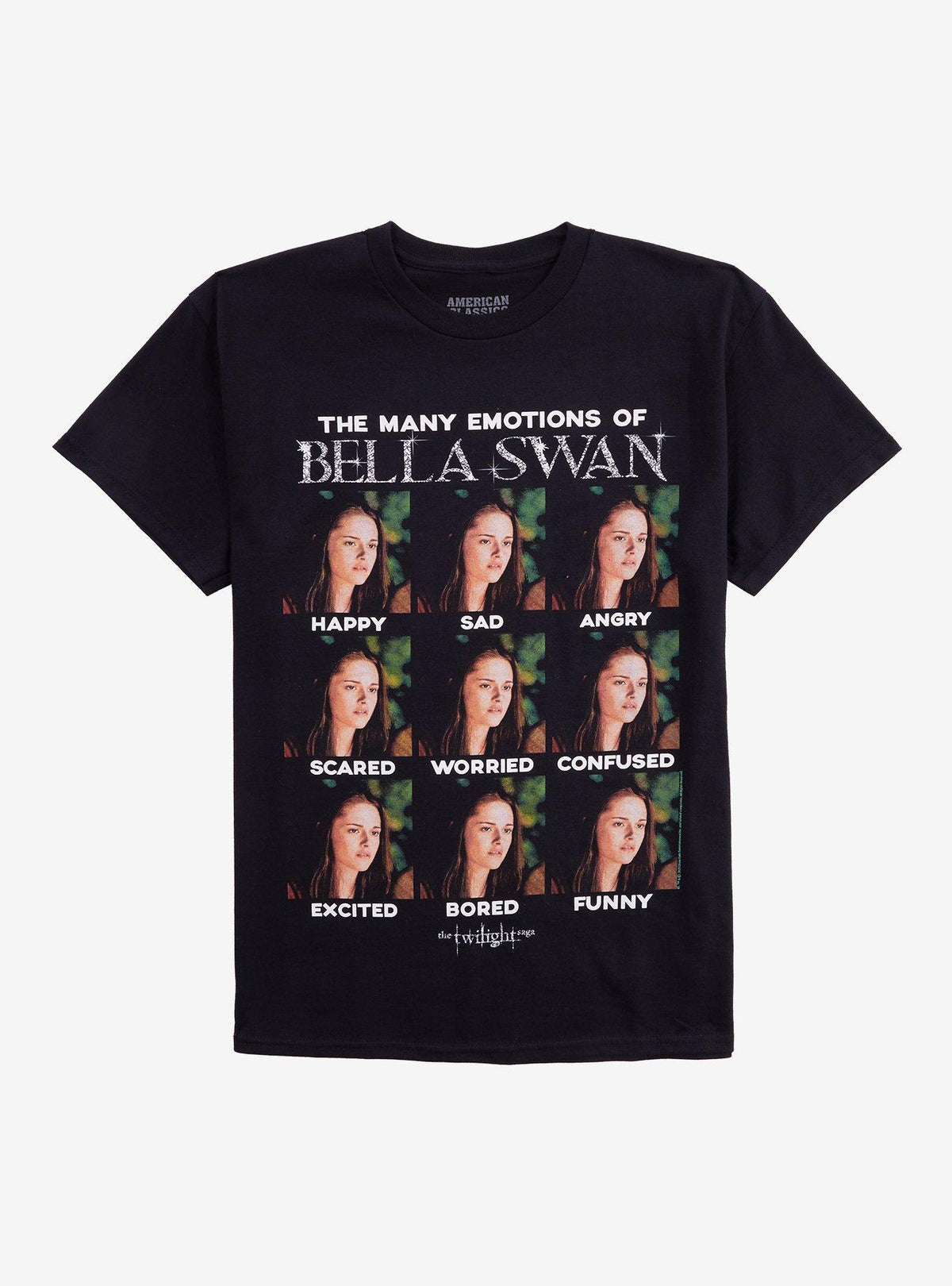 The Twilight Saga Bella Swan Emotions Girls T-Shirt
