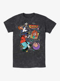 A Goofy Movie Retro Icons Mineral Wash T-Shirt