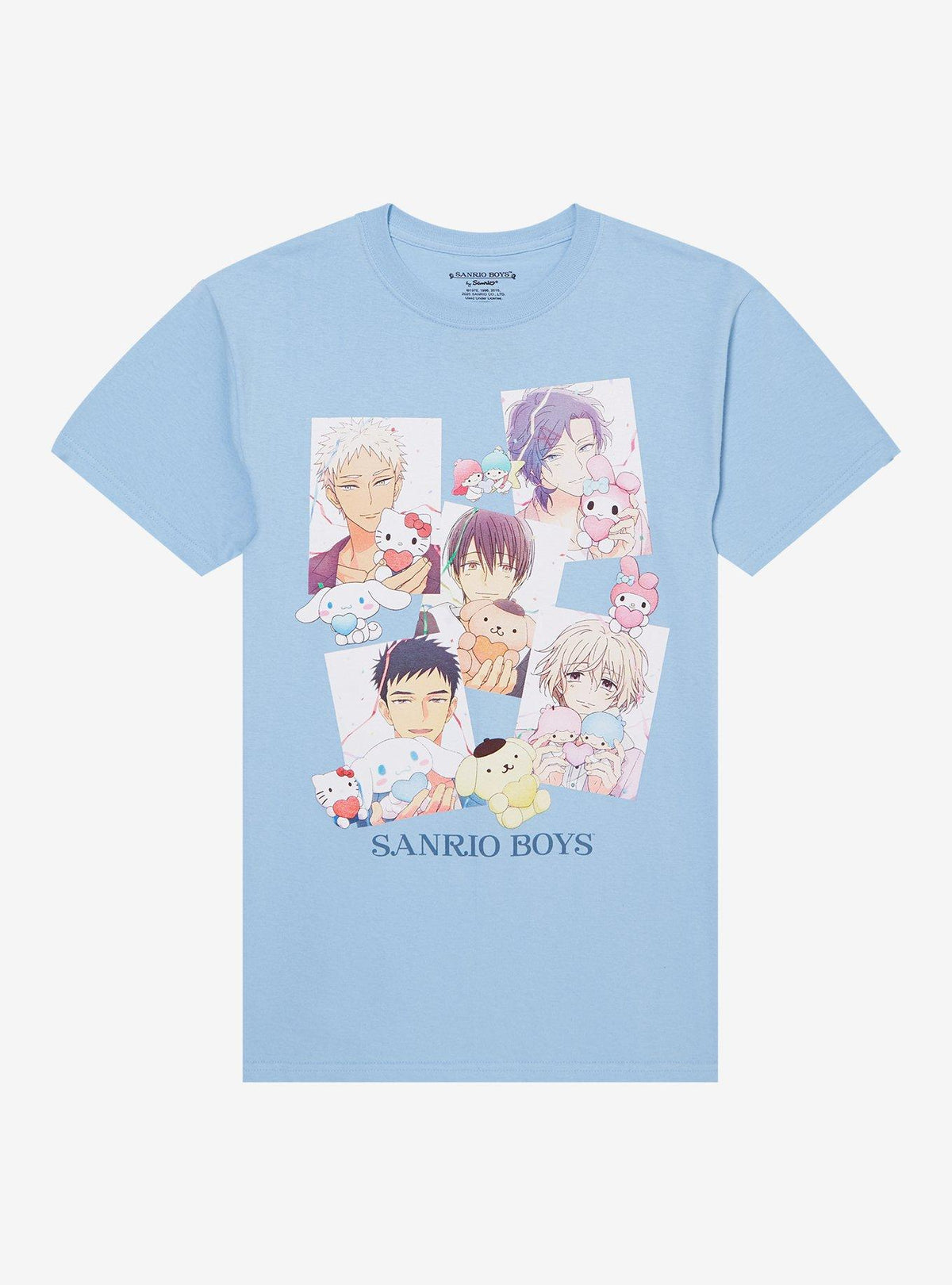 Boys Group Collage Girls T-Shirt