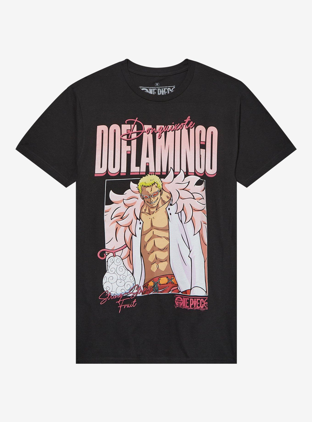 pirate anime Doflamingo Devil Fruit Girls T-Shirt
