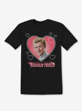 Fantastic Four Human Torch Heart Girls T-Shirt