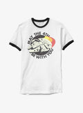 space adventure Retro May Falcon Ringer T-Shirt
