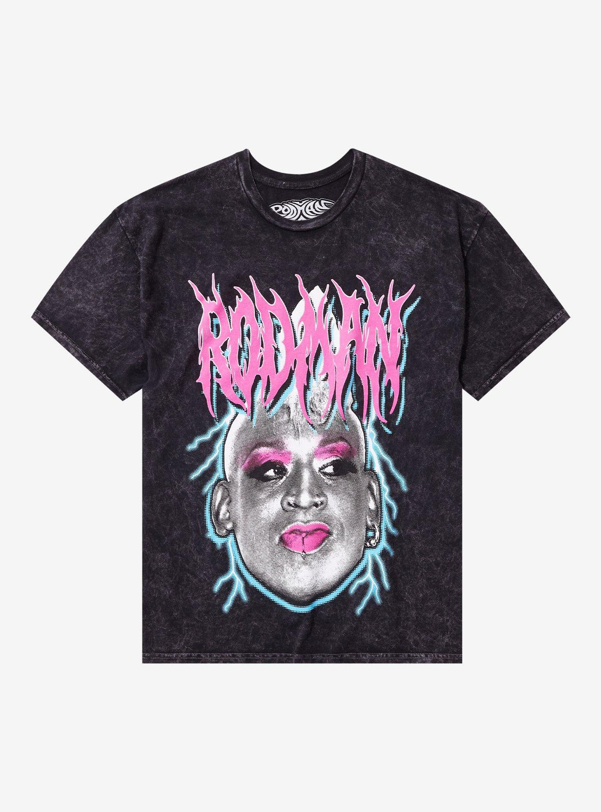 Dennis Rodman Lightning Portrait T-Shirt