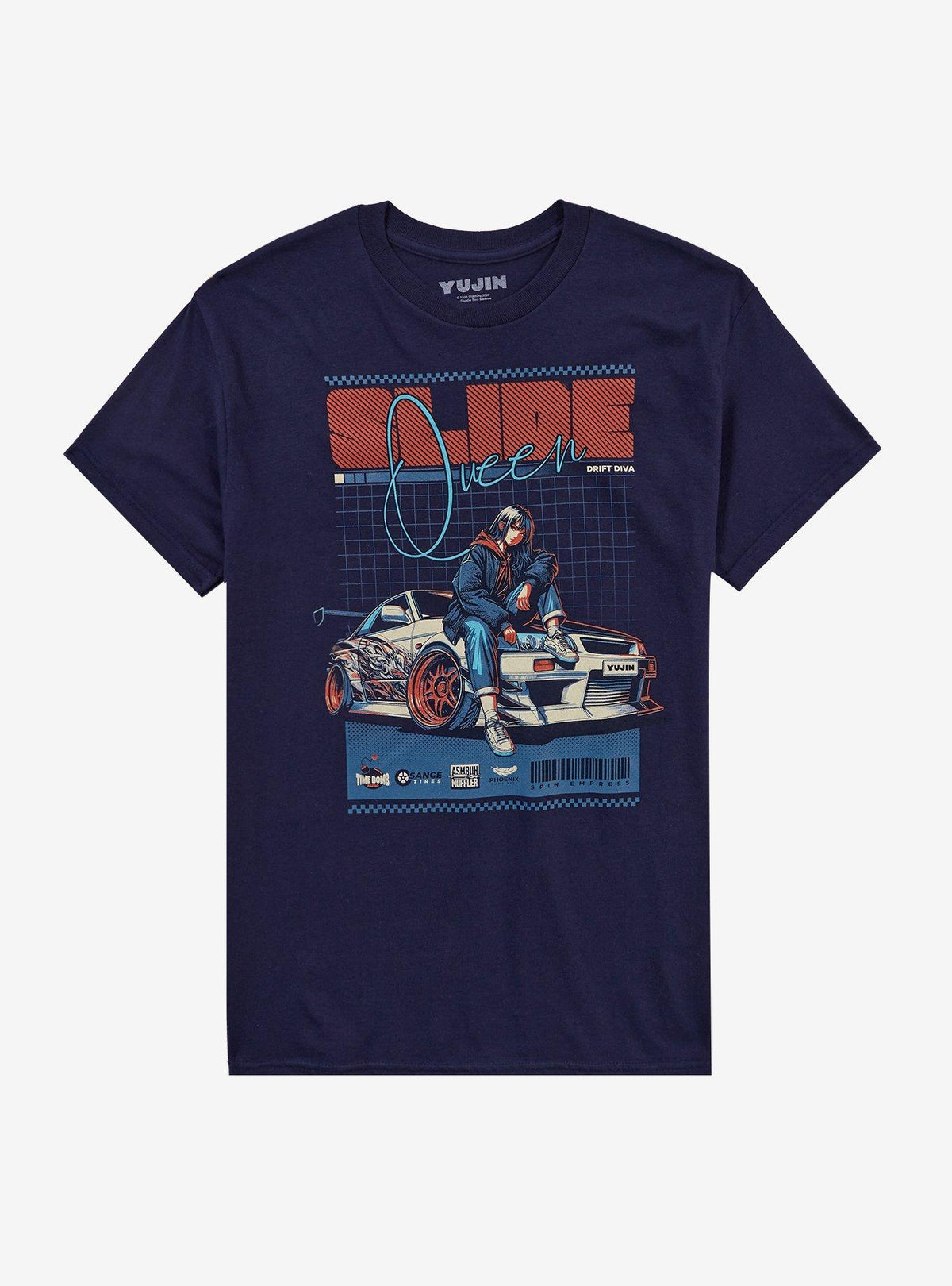 Yujin Slide Queen Drift Diva Pose T-Shirt