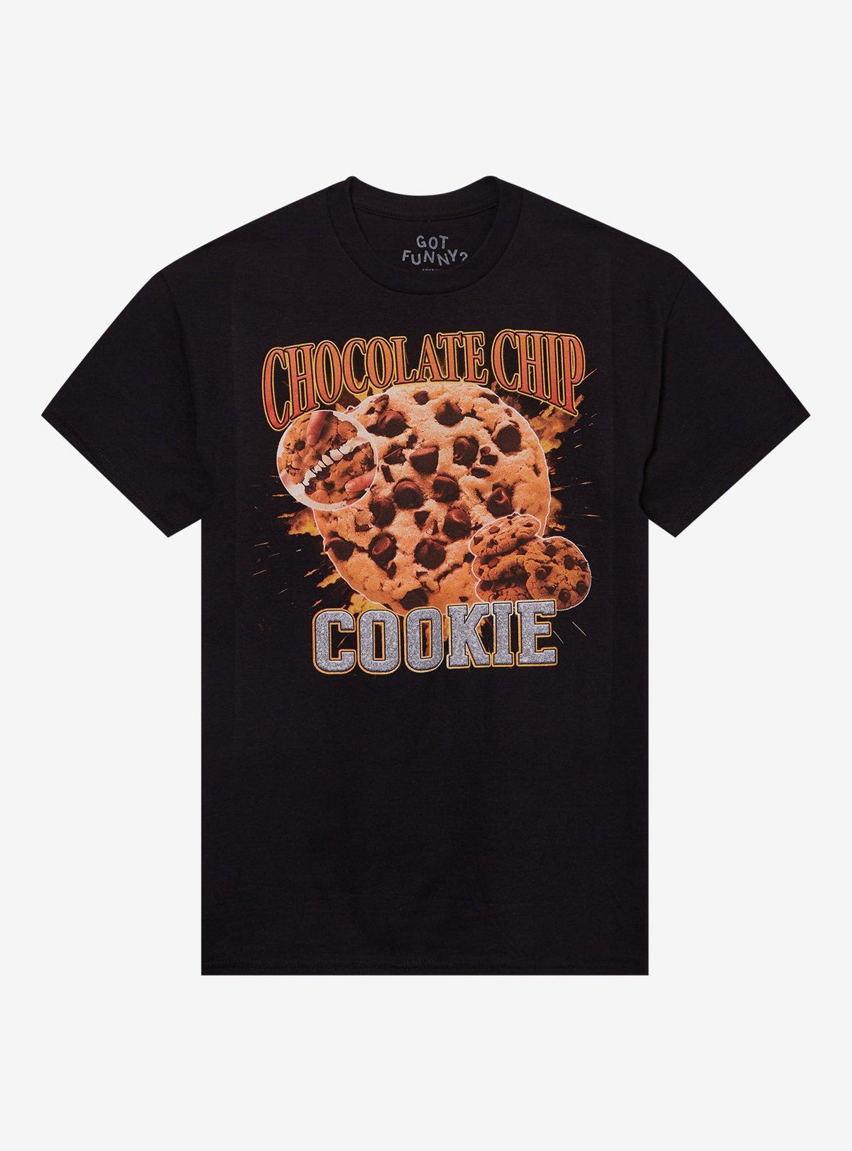 Chocolate Chip Cookie T-Shirt By Got Funny