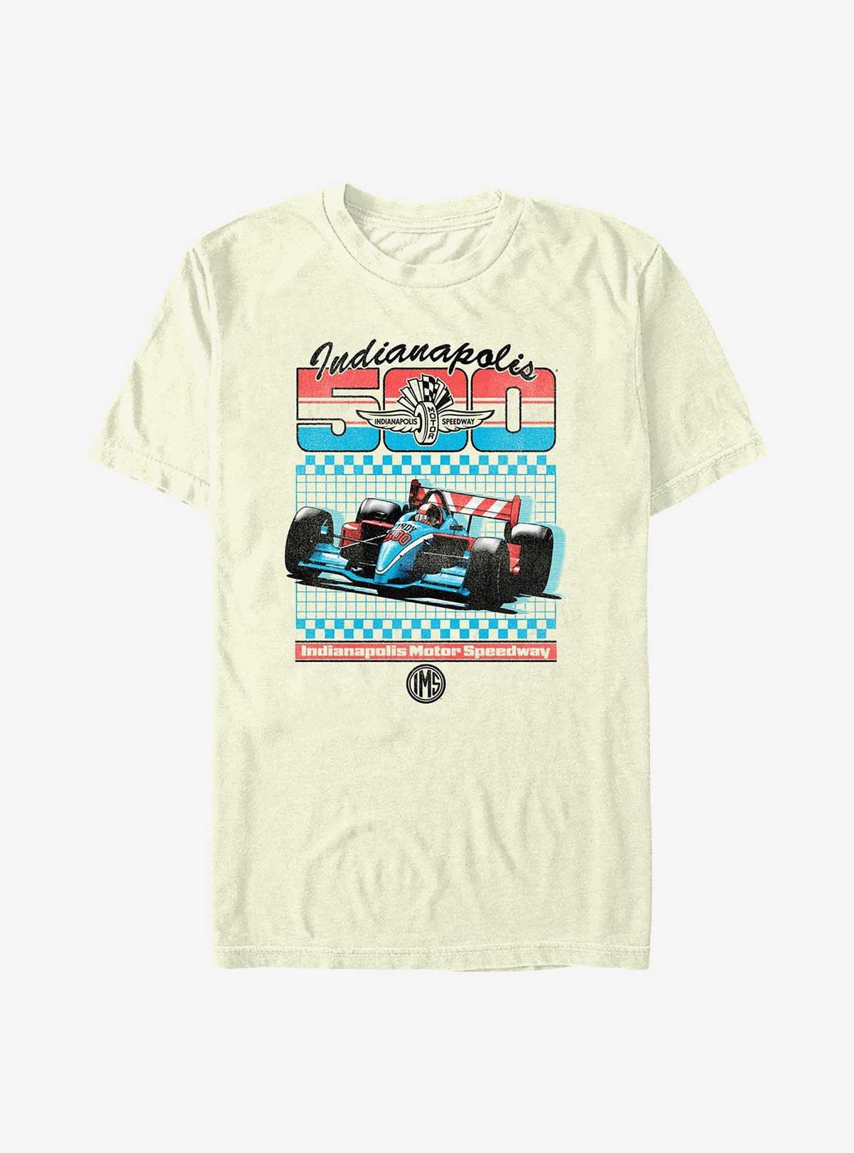 Indianapolis 500 Retro Checkered Racing T-Shirt