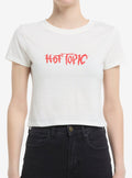 Retro Hot Topic Logo Girls Baby T-Shirt