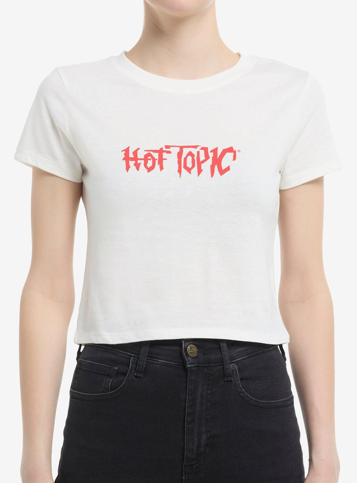 Retro Hot Topic Logo Girls Baby T-Shirt