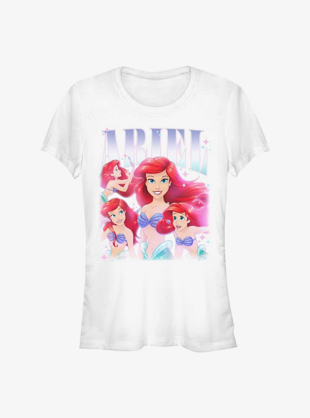 Princesses Retro Ariel Girls T-Shirt