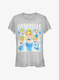 Princesses Retro Cinderella Girls T-Shirt