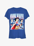 Princesses Retro Snow White Girls T-Shirt