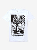 Dandadan Okarun Black White Jumbo Print T-Shirt