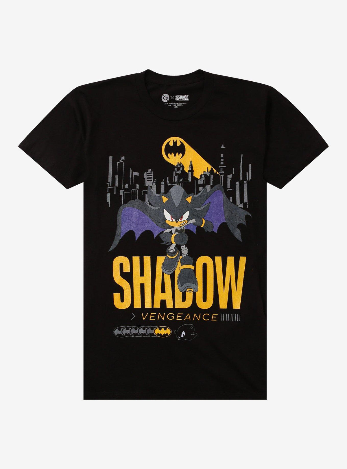 dark vigilante x speedy hedgehog Shadow T-Shirt