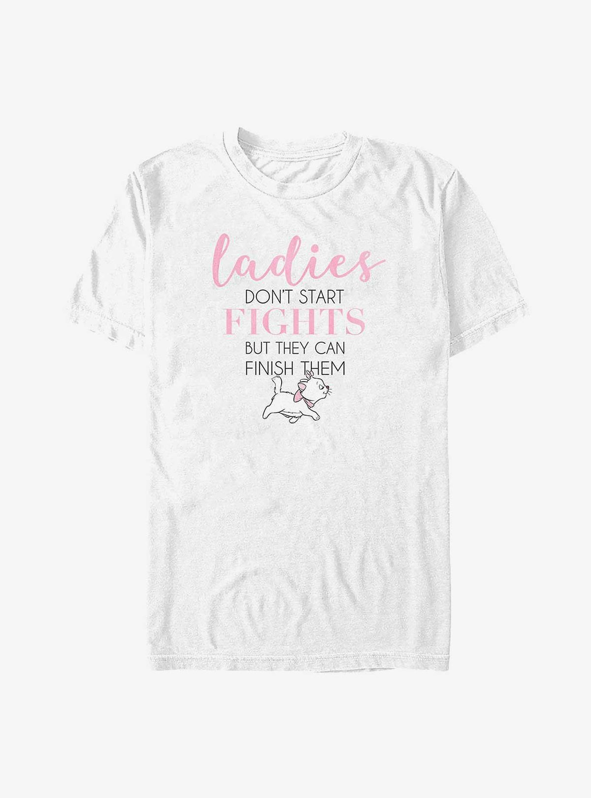 The AristoCats Ladies Don't Fight Big Tall T-Shirt