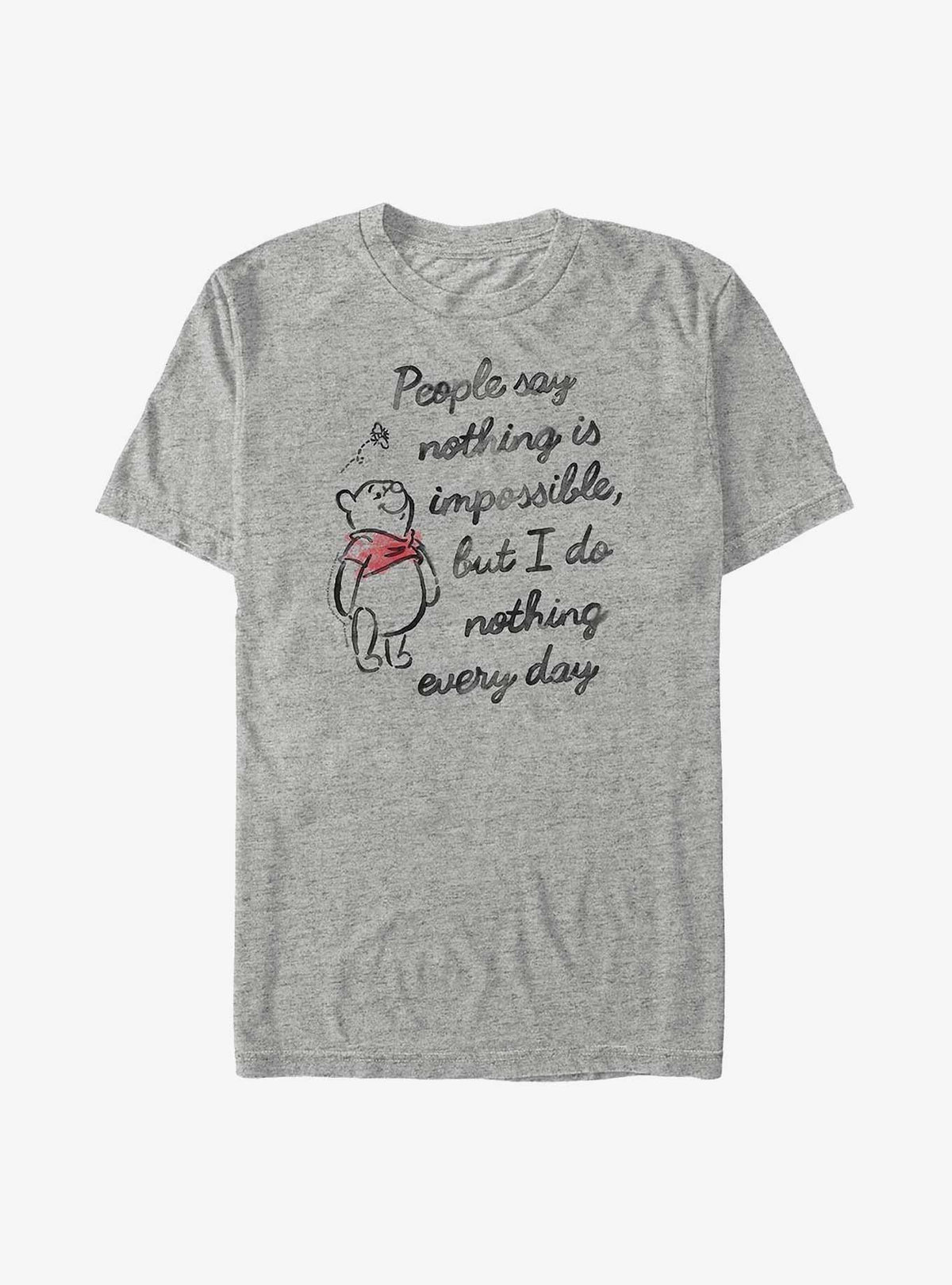 Winnie The Pooh Impossible Big Tall T-Shirt