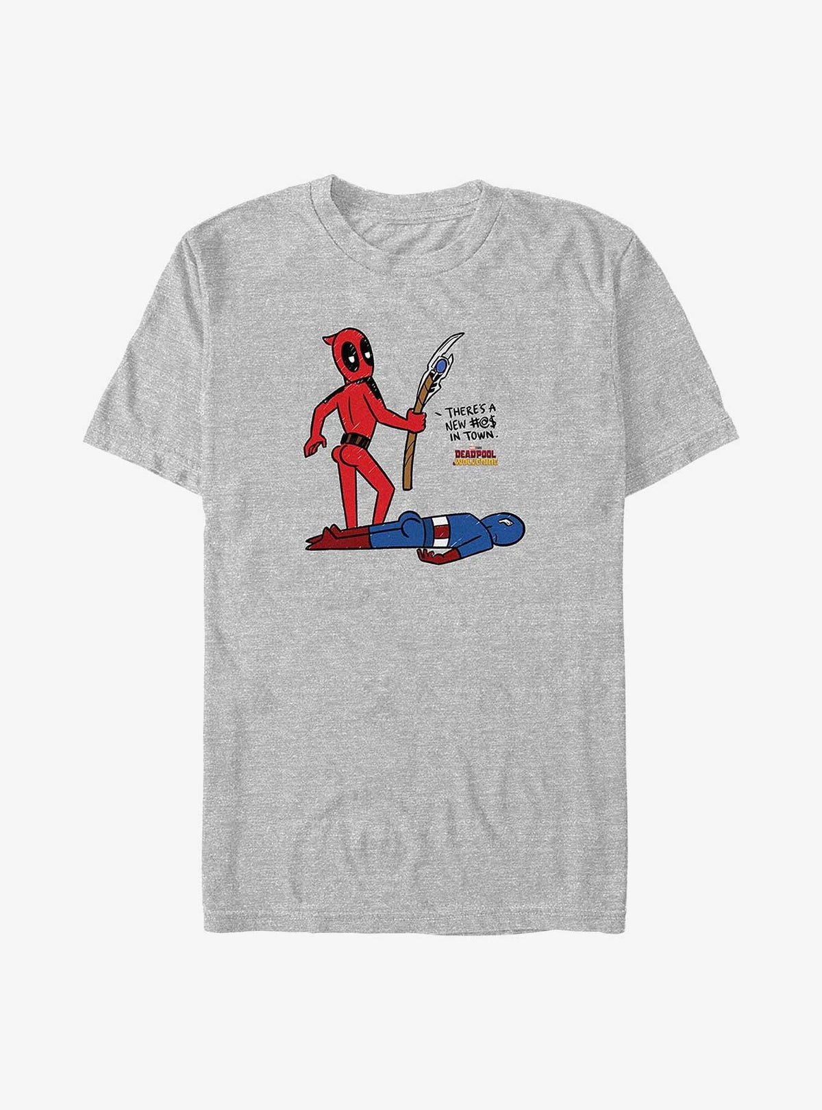 masked antihero Wolverine New In Town Big Tall T-Shirt