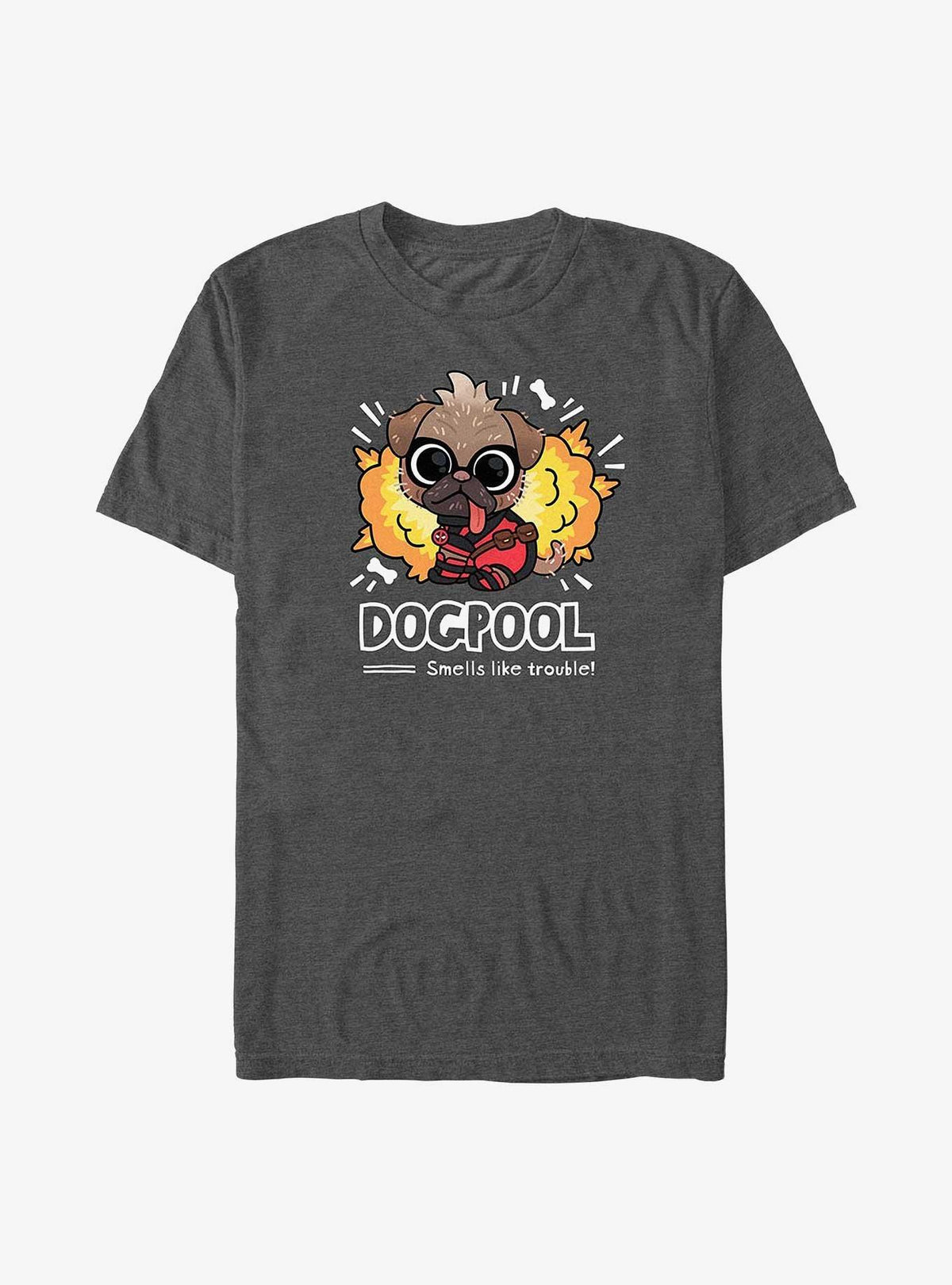 masked antihero Wolverine Cute Dogpool Big Tall T-Shirt