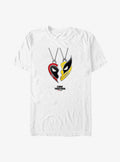 masked antihero Wolverine Heart Friendship Necklace Big Tall T-Shirt