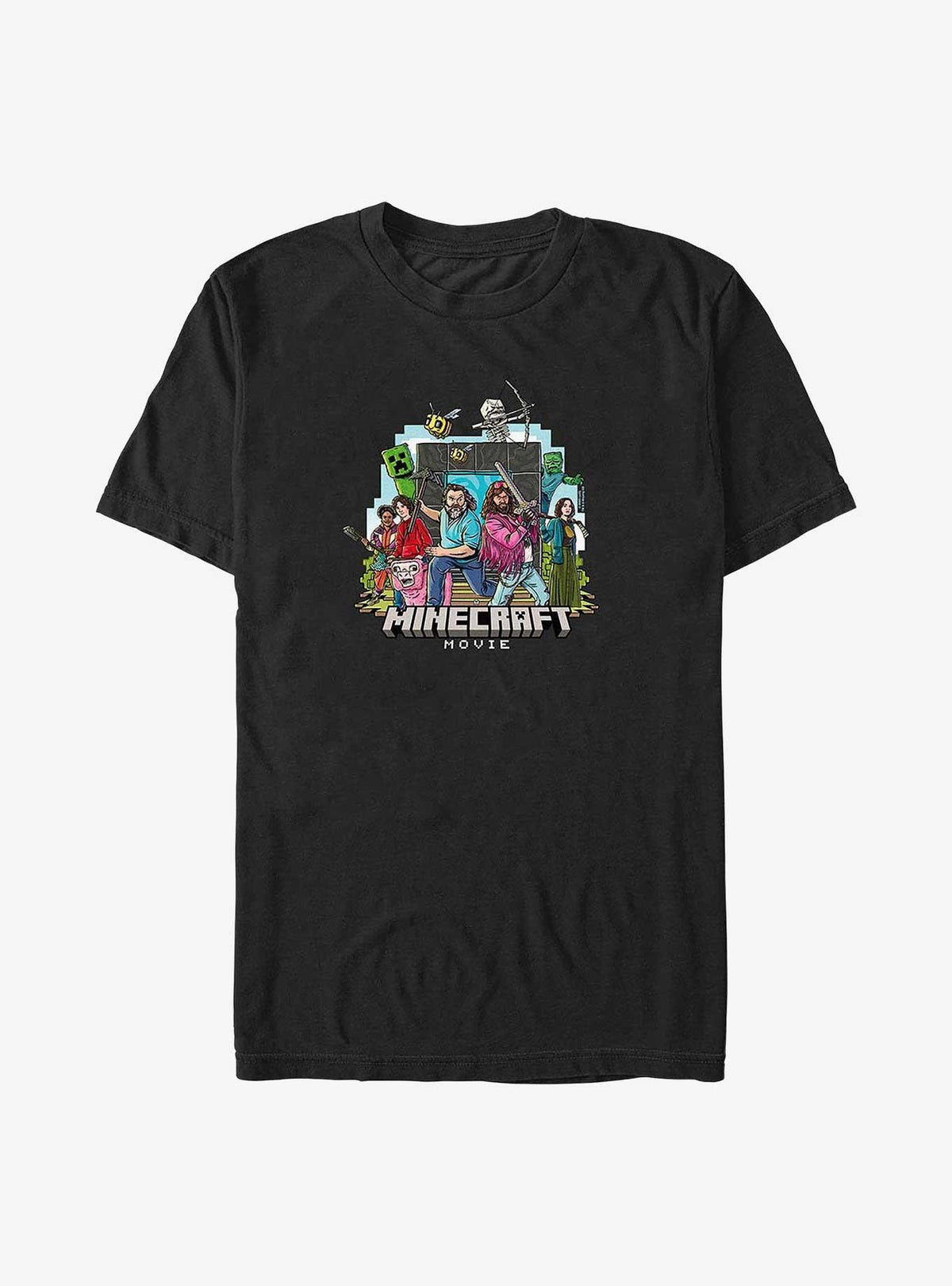 A block building gamer Movie Big Group Vector Big Tall T-Shirt