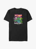 A block building gamer Movie Classic Monsters Vector Big Tall T-Shirt