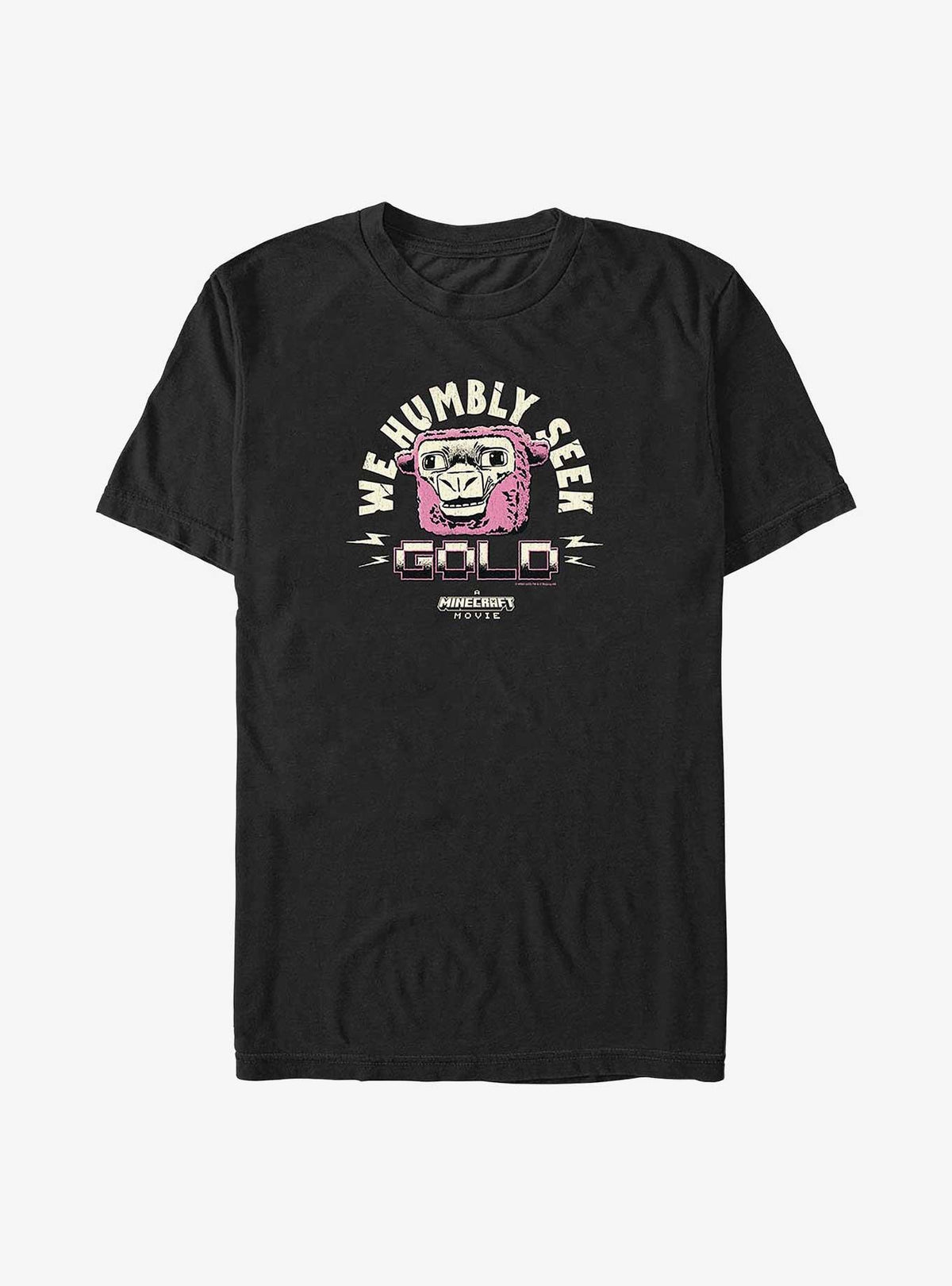 A block building gamer Movie We Humbly Seek Gold Big Tall T-Shirt