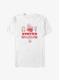 A block building gamer Movie Steves Lava Chicken Big Tall T-Shirt