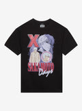 Sakamoto Days X Collage Metallic Shimmer Girls T-Shirt