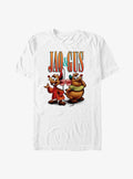 Cinderella Gus And Jaq Big Tall T-Shirt