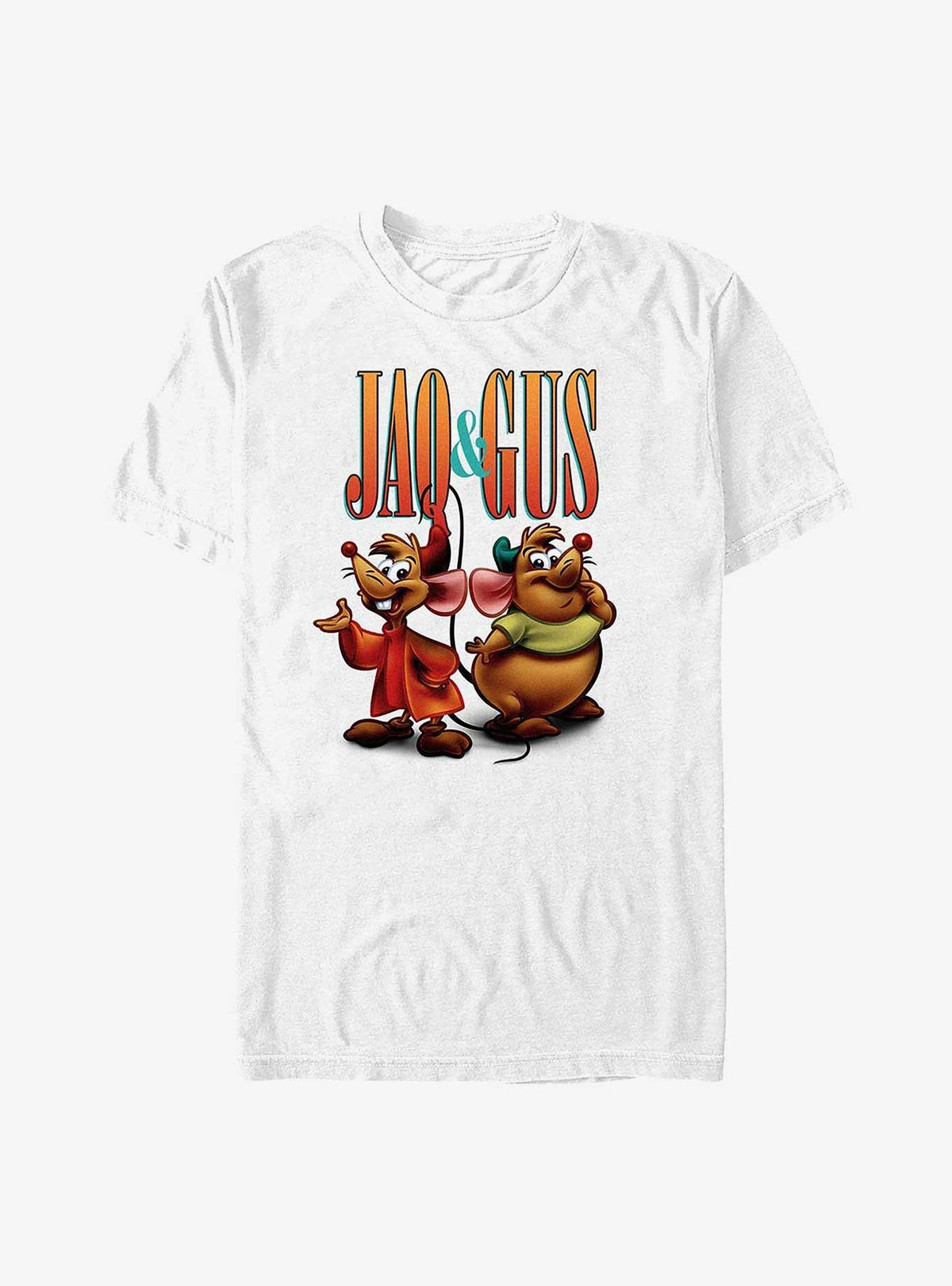 Cinderella Gus And Jaq Big Tall T-Shirt
