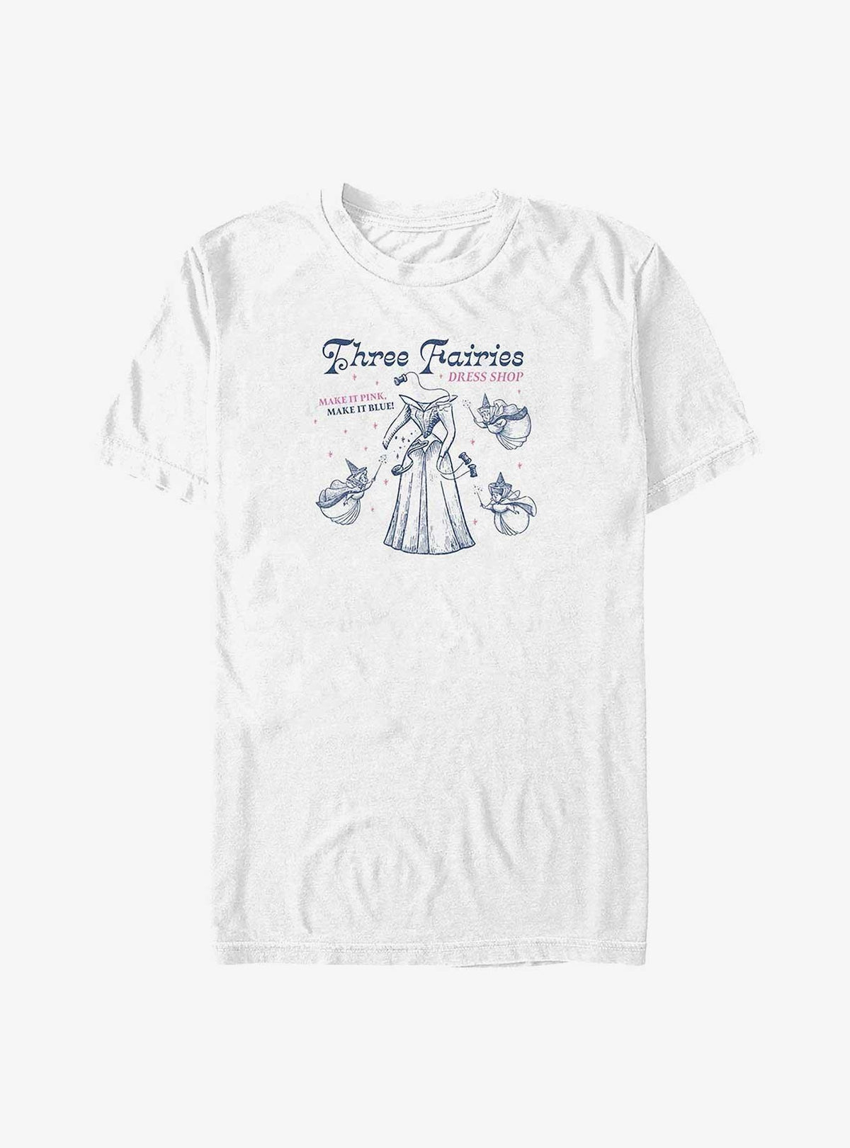 Sleeping Beauty Fairy Dress Shop Big Tall T-Shirt