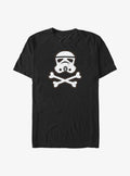 space adventure Trooper Skull Patch Big Tall T-Shirt