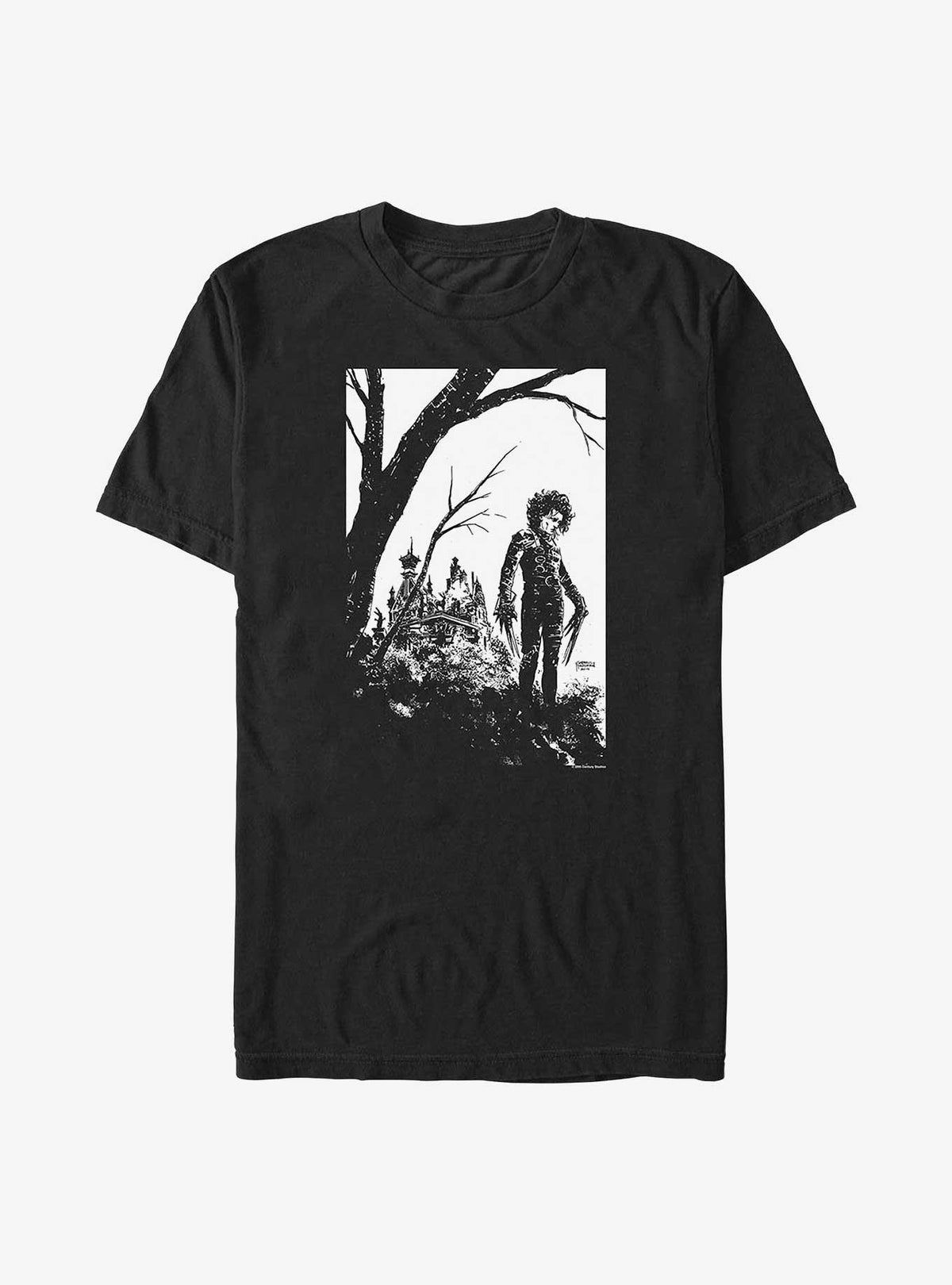 Edward Scissorhands Cover Big Tall T-Shirt