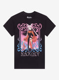 Pretty Guardian magical girl Black Lady Portrait Girls T-Shirt